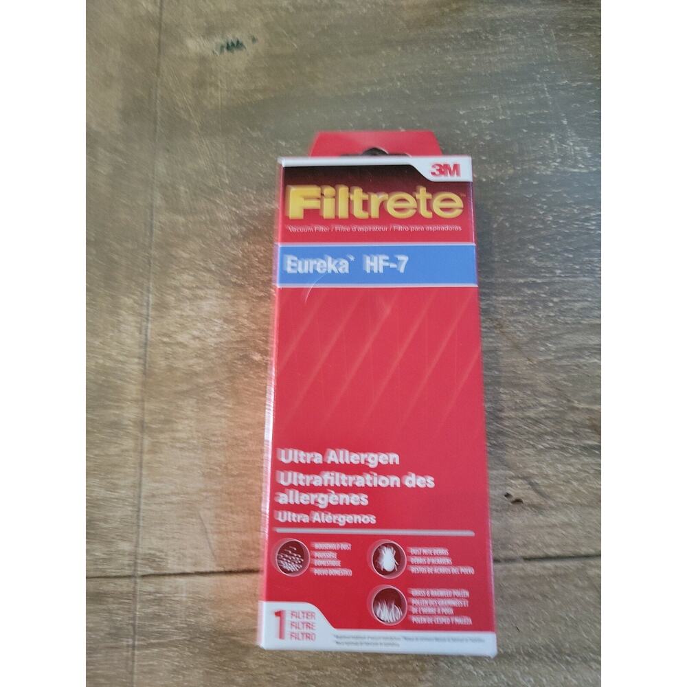 1 FILTRETE VACUUM FILTER EUREKA HF-7 ALLERGEN FILTRATION 2270 SERIES POWERLINE